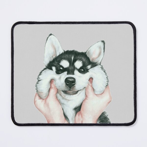 Item preview, Husky - Squeezing face designed and sold by Kappadog.