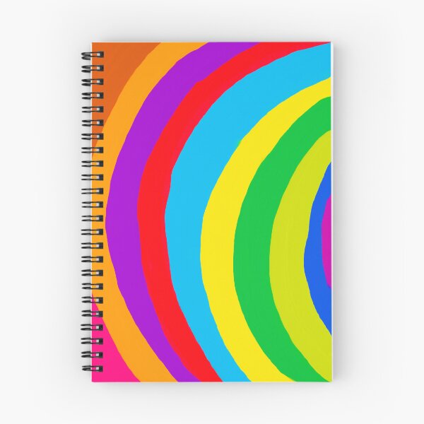 Item preview, Rainbow colorful bow, abstract modern happy colors art designed and sold by StudioKokor.