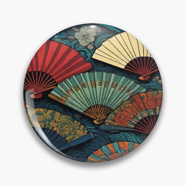 Item preview, Folding fans pattern. designed and sold by Giulivo Store Graphic.