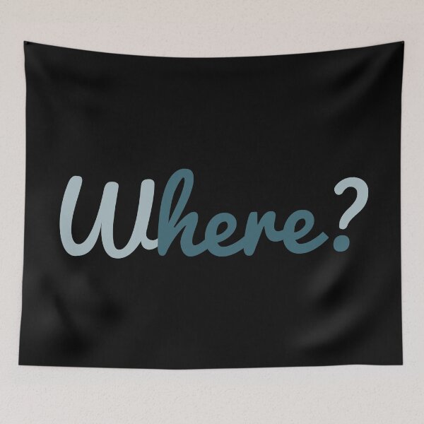Item preview, Where? Here. Motivational Text designed and sold by activlifewear.