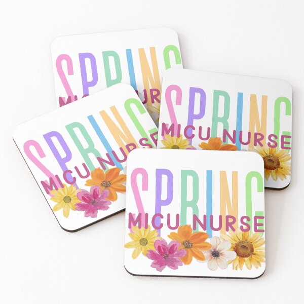 Item preview, MICU Nurse (Spring) designed and sold by Whackadoodletee.
