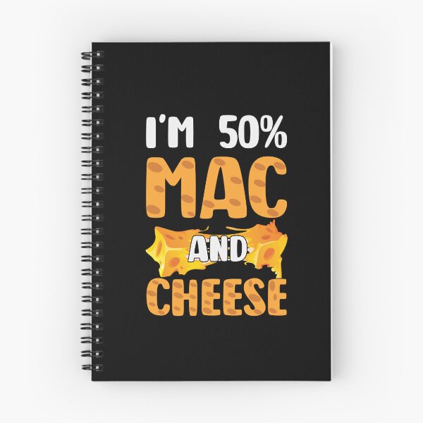 Item preview, Amante divertido de los macarrones con queso Soy 50% macarrones y 50% queso designed and sold by smartrocket.