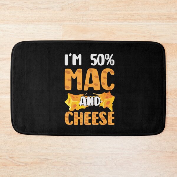 Aperçu de l'œuvre Amoureux drôle de macaronis et de fromage, je suis 50 % de macaronis et 50 % de fromage créée et vendue par smartrocket.