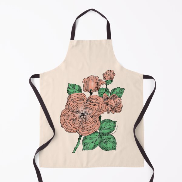Item preview, Apricot Quartered Rose Bloom Full 26-40 Petals In 3+ Rows designed and sold by Rachael Taylor.