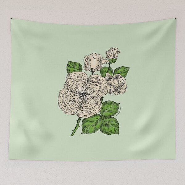 Item preview, Cream Quartered Rose Bloom Full 26-40 Petals In 3+ Rows designed and sold by Rachael Taylor.