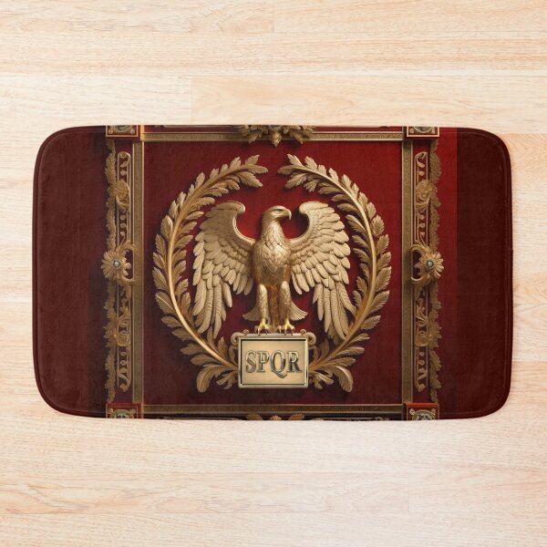 Item preview, Roman Empire - Gold Imperial Eagle over Red No.4 designed and sold by Serge Averbukh Art Studio.