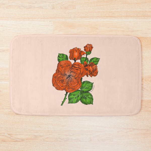 Item preview, Orange Quartered Rose Bloom Full 26-40 Petals In 3+ Rows designed and sold by Rachael Taylor.