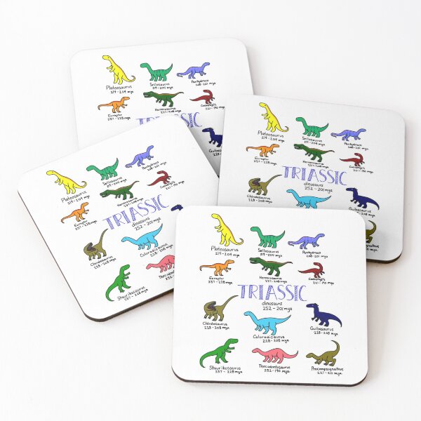 Item preview, Triassic Dinosaurs designed and sold by Lydia Conder.