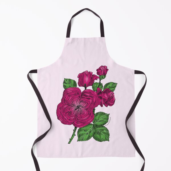 Item preview, Deep Pink Quartered Rose Bloom Full 26-40 Petals In 3+ Rows designed and sold by Rachael Taylor.