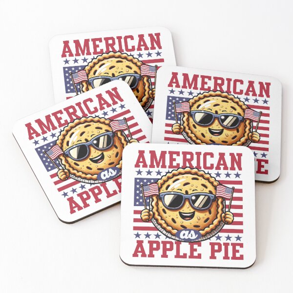 Item preview, American as Apple Pie 4th of July designed and sold by DetourShirts.
