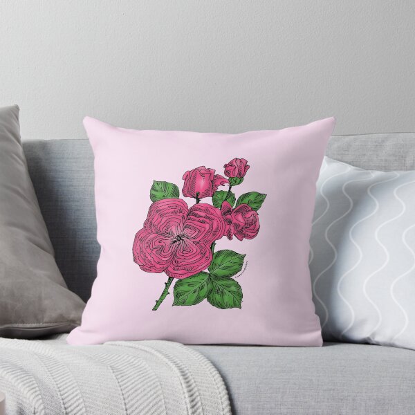 Item preview, Mid Pink Quartered Rose Bloom Full 26-40 Petals In 3+ Rows designed and sold by Rachael Taylor.