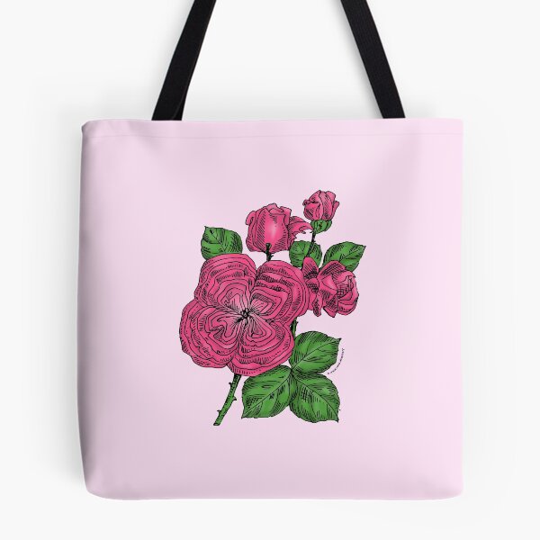 Item preview, Mid Pink Quartered Rose Bloom Full 26-40 Petals In 3+ Rows designed and sold by Rachael Taylor.