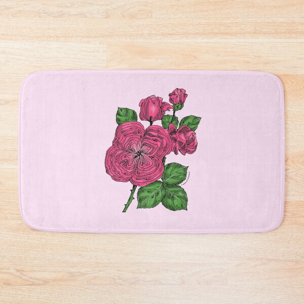Item preview, Mid Pink Quartered Rose Bloom Full 26-40 Petals In 3+ Rows designed and sold by Rachael Taylor.