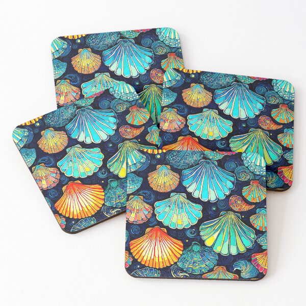 Item preview, Shells pattern. designed and sold by Giulivo Store Graphic.