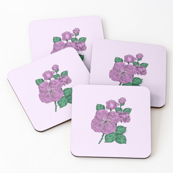 Item preview, Purple Quartered Rose Bloom Full 26-40 Petals In 3+ Rows designed and sold by Rachael Taylor.