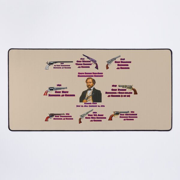Item preview, Samuel Colt, Colt Revolvers, Classic Pistols, Wall Art, Metal Art, Mugs & Magnets, Tote Bags, Throw Pillows and More. designed and sold by MoreEZUSA-Here.