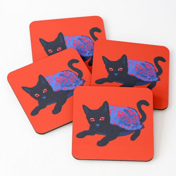 Item preview, Blue Box Turtle-Cat designed and sold by EarlyBirdEva.