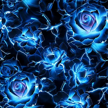 Artwork thumbnail, Electric Roses by Swags