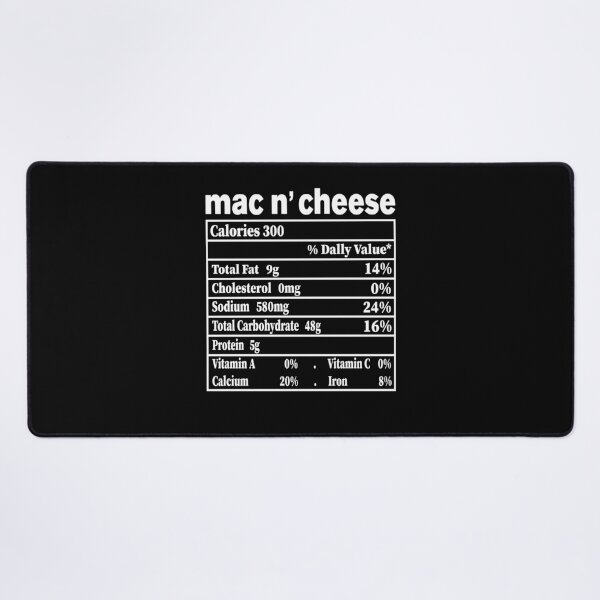 Artikelvorschau, Mac and Cheese Nutrition Lustiger Thanksgiving-Mac N' Cheese entworfen und verkauft von smartrocket.