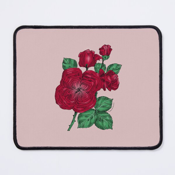 Item preview, Dark Red Quartered Rose Bloom Full 26-40 Petals In 3+ Rows designed and sold by Rachael Taylor.