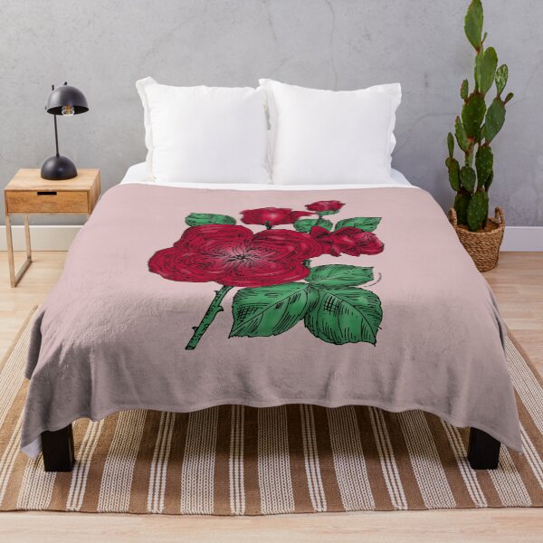 Item preview, Dark Red Quartered Rose Bloom Full 26-40 Petals In 3+ Rows designed and sold by Rachael Taylor.