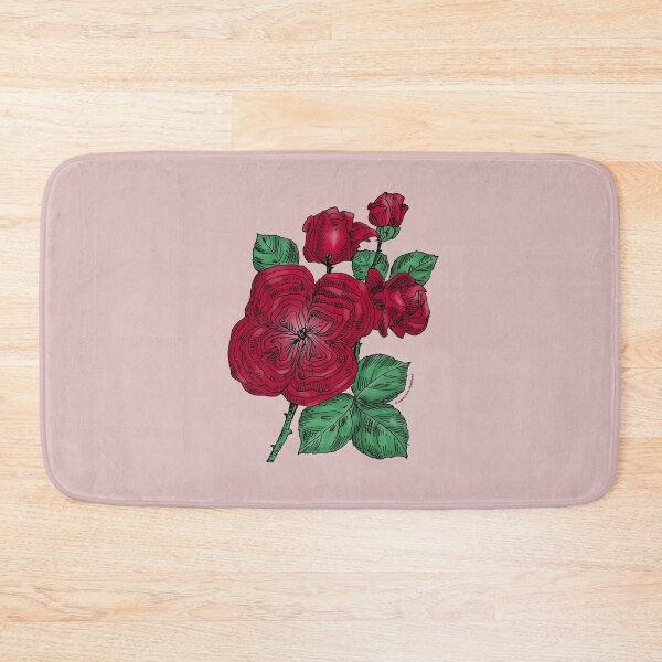 Item preview, Dark Red Quartered Rose Bloom Full 26-40 Petals In 3+ Rows designed and sold by Rachael Taylor.