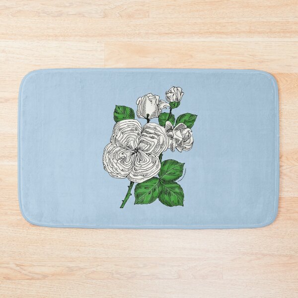 Item preview, White Quartered Rose Bloom Full 26-40 Petals In 3+ Rows designed and sold by Rachael Taylor.