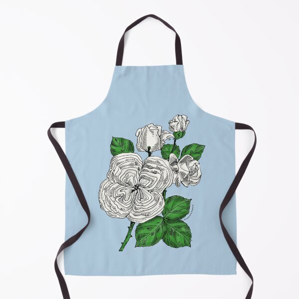Item preview, White Quartered Rose Bloom Full 26-40 Petals In 3+ Rows designed and sold by Rachael Taylor.