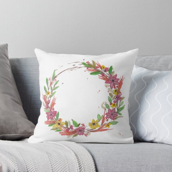 Aperçu de l'œuvre Couronne de fleurs de printemps créée et vendue par CreativeShelf.
