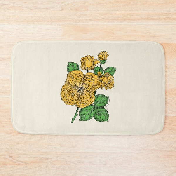 Item preview, Yellow Quartered Rose Bloom Full 26-40 Petals In 3+ Rows designed and sold by Rachael Taylor.