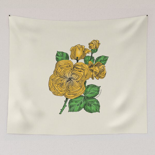 Item preview, Yellow Quartered Rose Bloom Full 26-40 Petals In 3+ Rows designed and sold by Rachael Taylor.