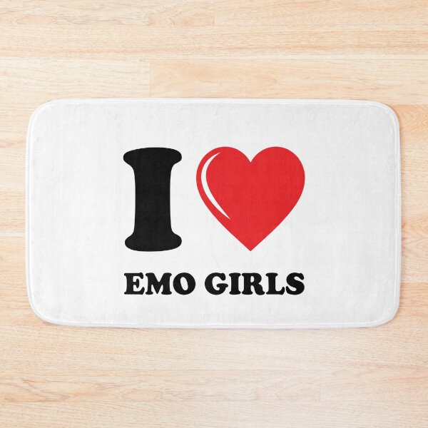 Item preview, I Love Emo Girls designed and sold by Heartface-Kidd.