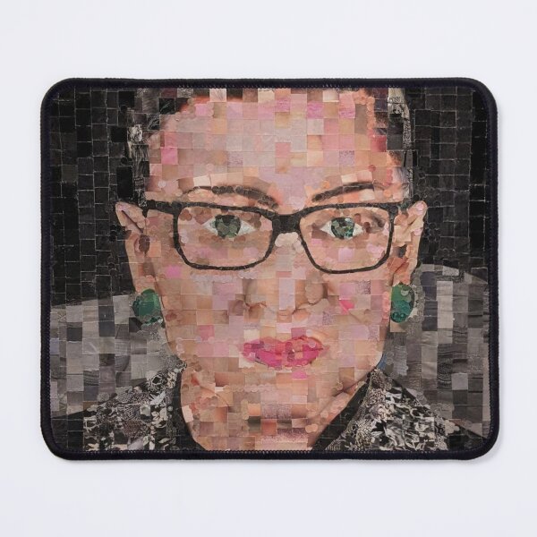 Item preview, Ruth Bader Ginsburg Mosaic II designed and sold by Persephone Stardust.