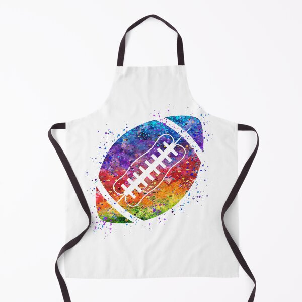 Item preview, Dynamic American Football Ball Watercolor designed and sold by LotusGifts.