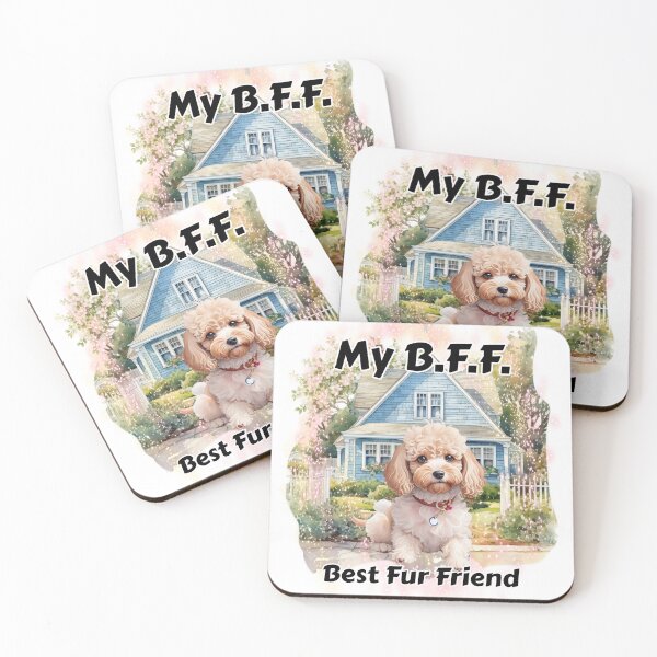 Item preview, Dog - B.F.F. Bichon Frise designed and sold by Karen Wood.