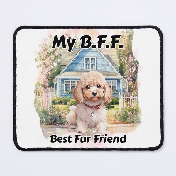 Item preview, Perro - B.F.F. Bichón Frisé designed and sold by Karen Wood.