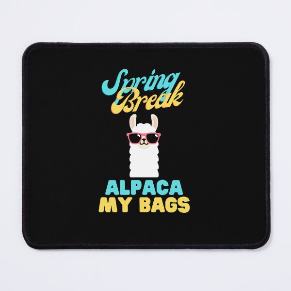 Item preview, Funny Spring Break Alpaca My Bags Cute Travel Vacation designed and sold by MagicSD Designs.