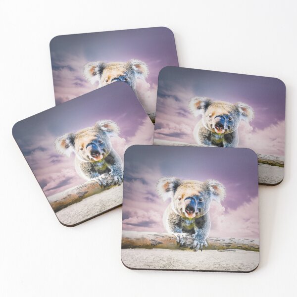 Item preview, Eucalyptus Dreams: An Aussie Koala's Pastel Realm designed and sold by Michael van der Hoorn.