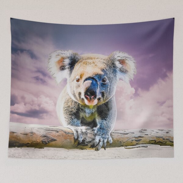 Item preview, Eucalyptus Dreams: An Aussie Koala's Pastel Realm designed and sold by Michael van der Hoorn.