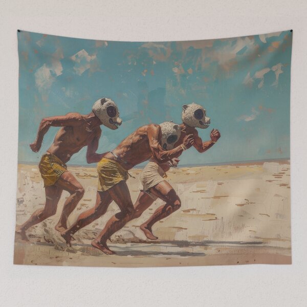 Item preview, Desert Run - Panda designed and sold by high-noon-moon.