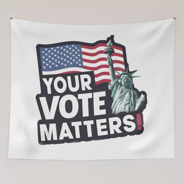 Item preview, Your Vote Matters  American Elections designed and sold by BuxomBabe21.