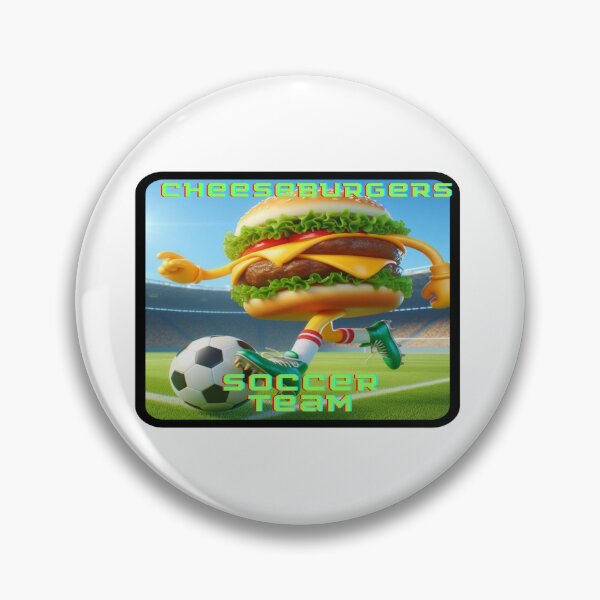 Item preview, Cheeseburger Soccer Team designed and sold by dookiemd.