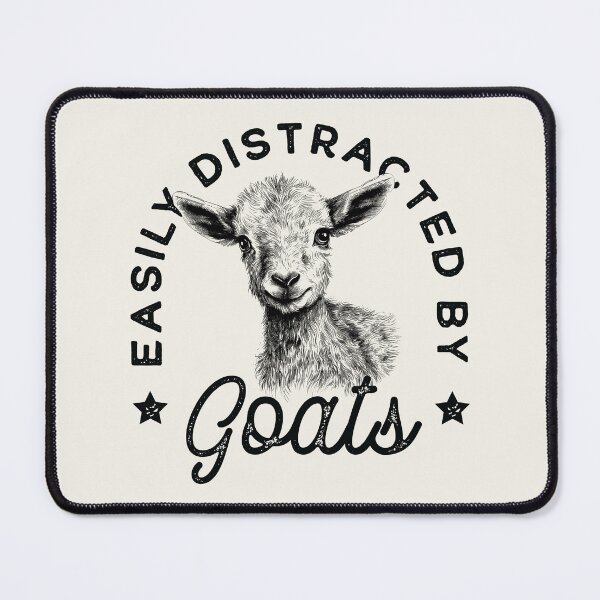 Item preview, Easily Distracted by Goats Cute Baby Goat designed and sold by darkskydelights.