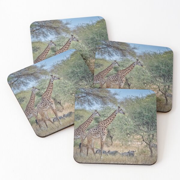 Item preview, Giraffes Graze With Wildlife designed and sold by vagabondgal.