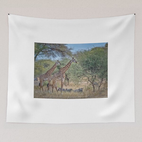 Item preview, Giraffes Graze With Wildlife designed and sold by vagabondgal.