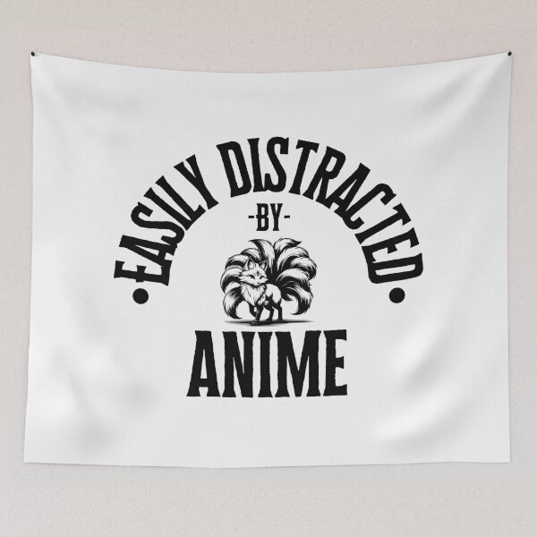 Item preview, Easily Distracted By Anime designed and sold by S-Q-Studios.