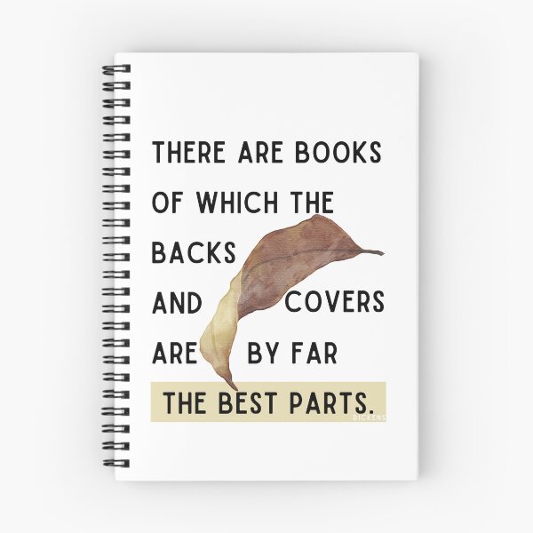 Item preview, Bad Books Dickens Quote designed and sold by TheWriteHand.