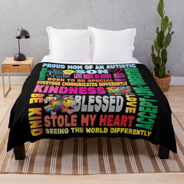 Item preview, Autism Proud Mother Son Love Autistic Kids Autism Awareness Family designed and sold by angy2017.