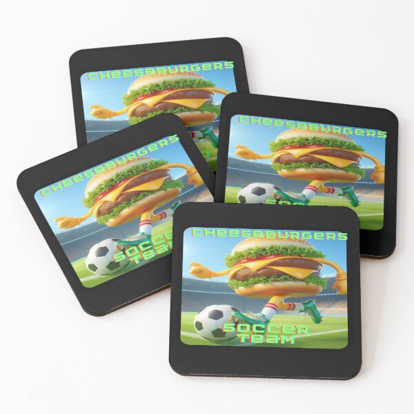 Item preview, Cheeseburger Soccer Team designed and sold by dookiemd.