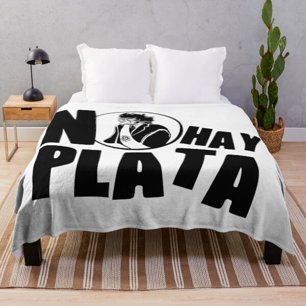 Item preview, Javier Milei "NO HAY PLATA" Black And White designed and sold by MechanicalART.